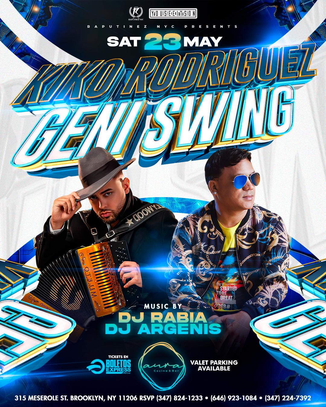 Buy tickets for Kiko Rodríguez y Geni swing Kiko Rodríguez y Geni swing