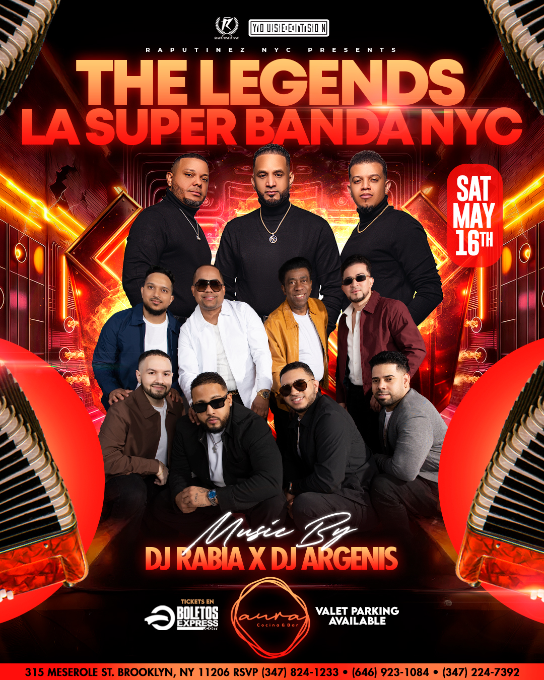 Buy tickets for The legends y la superbanda nyc The legends y la superbanda nyc