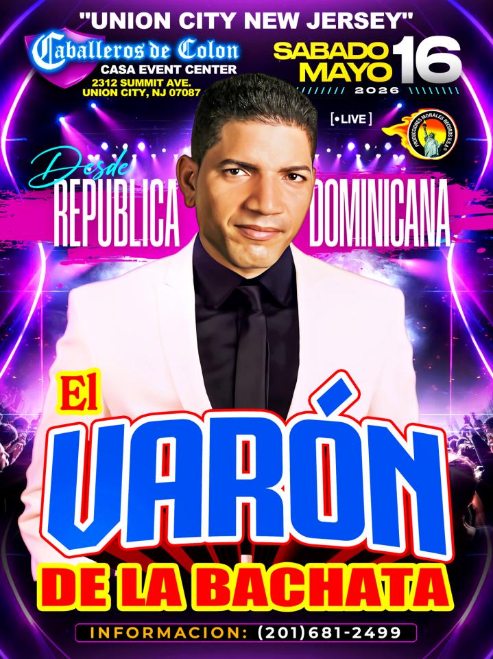 EL VARON DE LA BACHATA EN VIVO