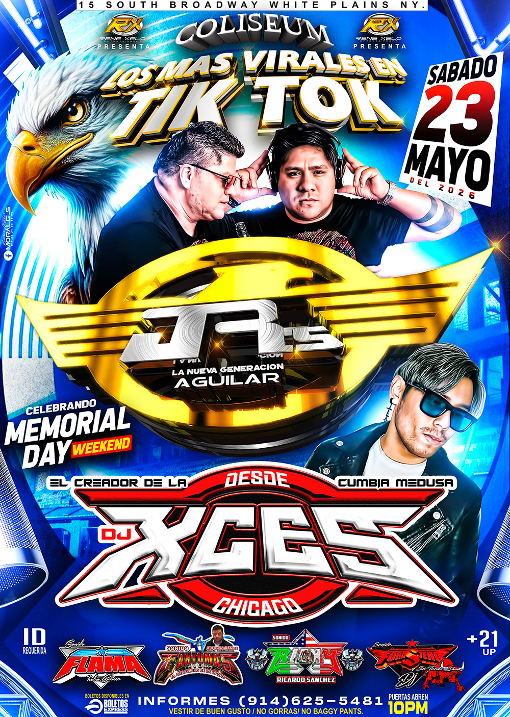 Buy tickets for JR'S LA NUEVA GENERACION | DJ XCES JR'S LA NUEVA GENERACION | DJ XCES