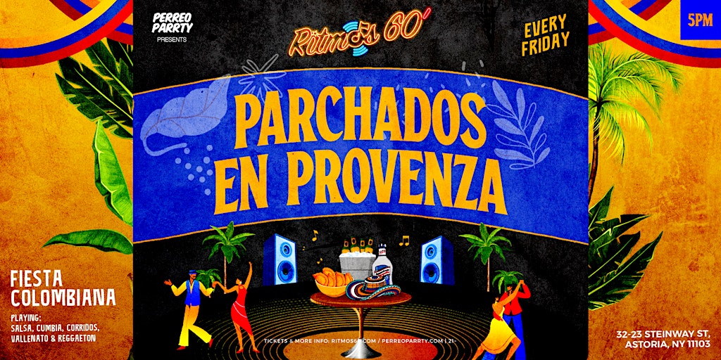 Ritmos: Parchados En Provenza - Colombian Salsa, Vallenato Reggaeton Party