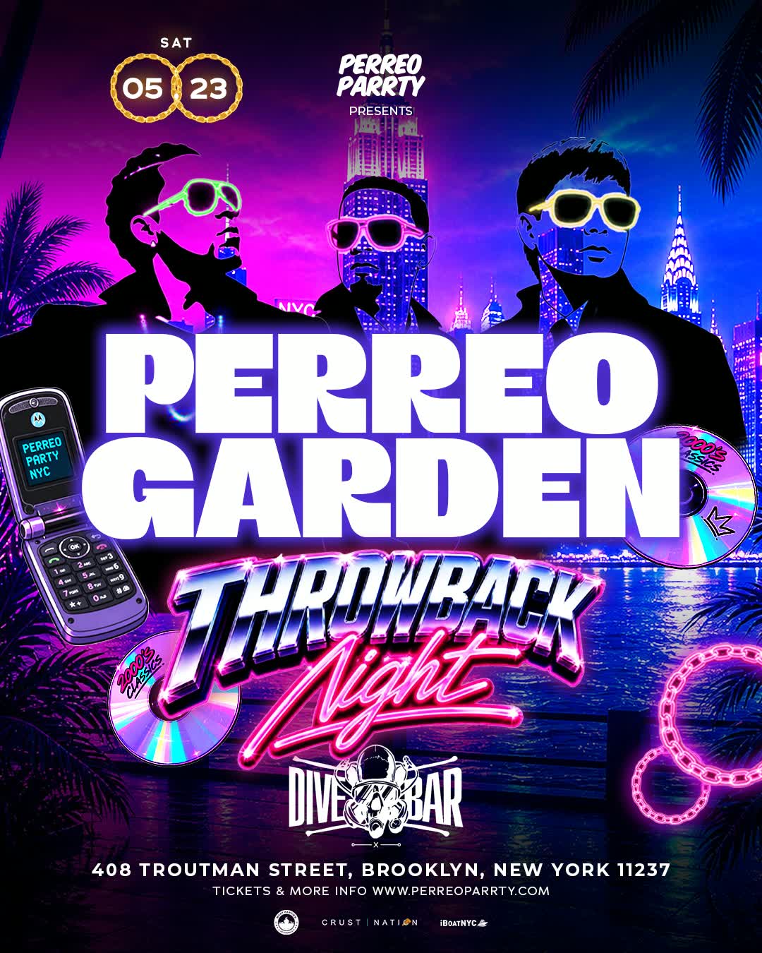 Perreo Garden - Old School Reggaeton Night - Perreo Parrty Brooklyn