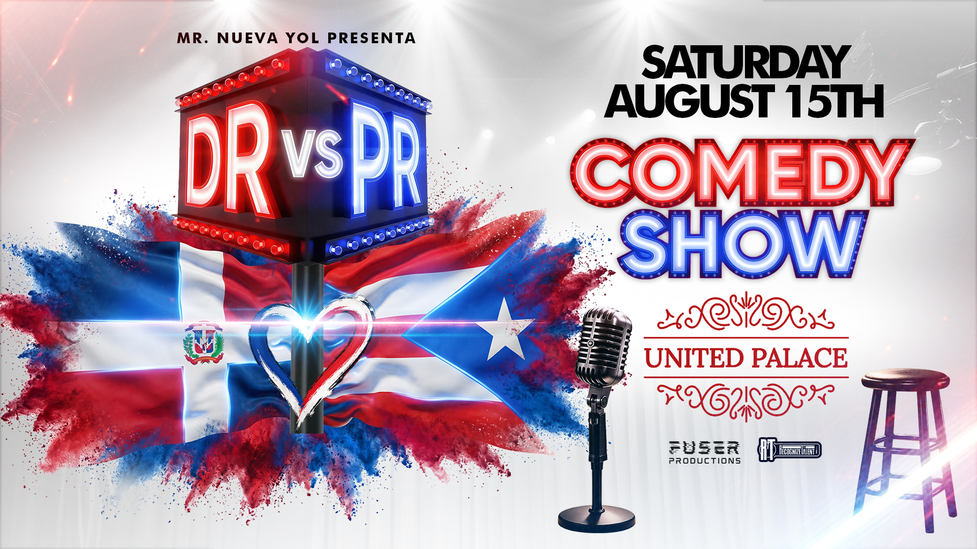 Buy tickets for DR vs. PR Comedy DR vs. PR Comedy