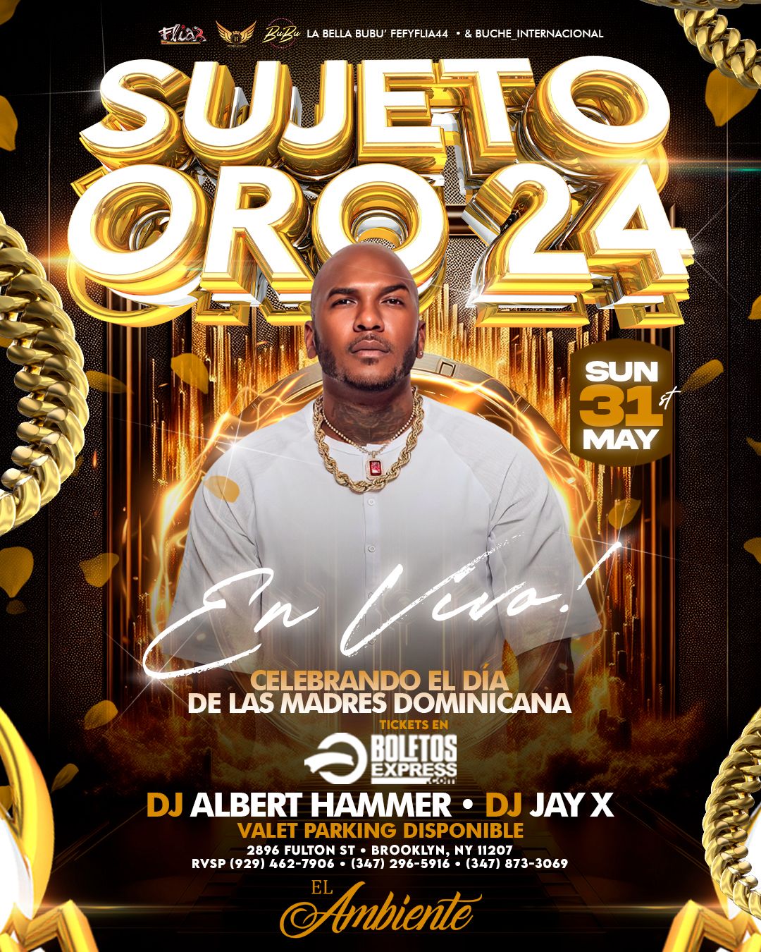Buy tickets for SUJETO ORO 24 SUJETO ORO 24