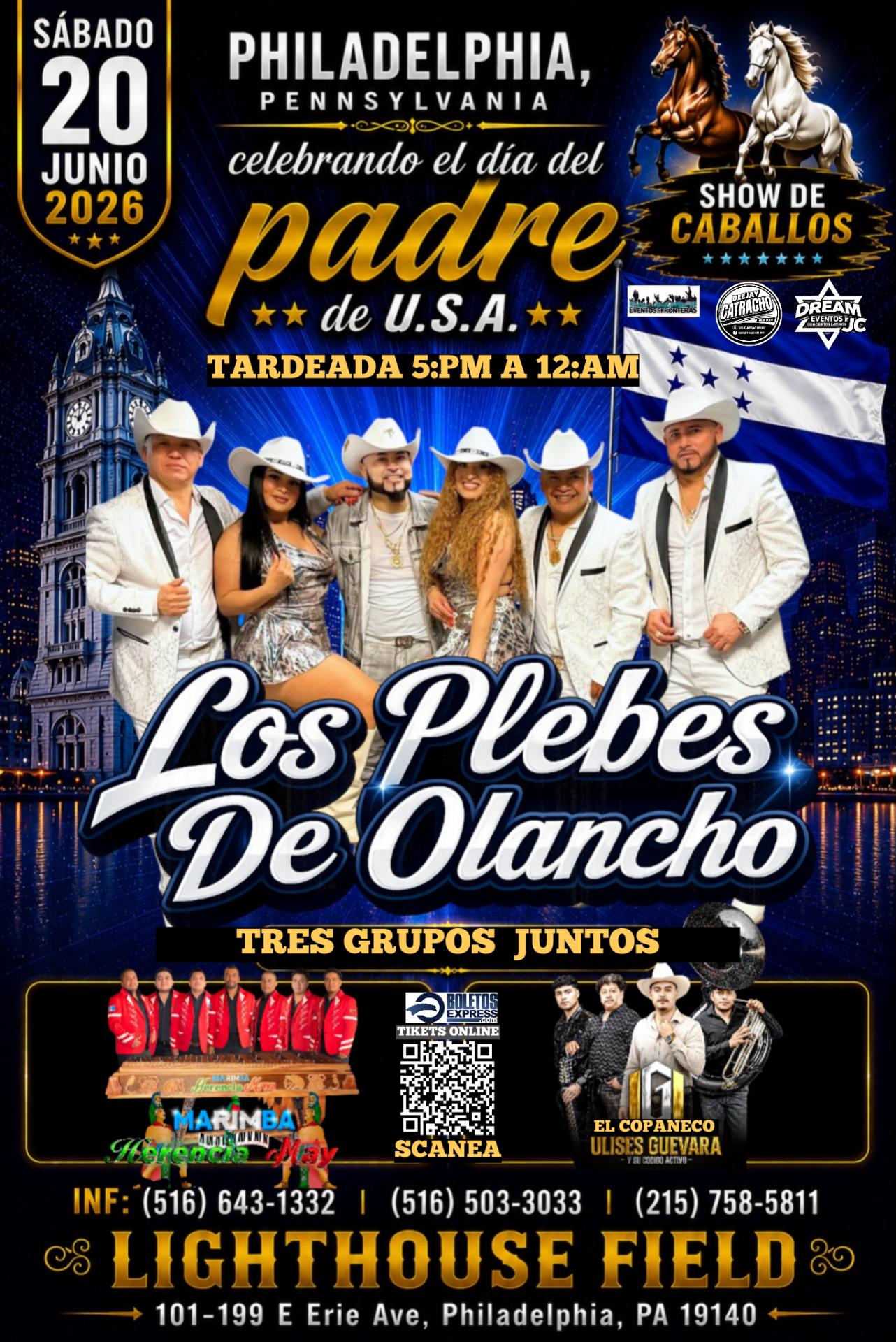 Los Plebes de Olancho En Filadelfia PA / Ulises Guevara / Herencia Maya