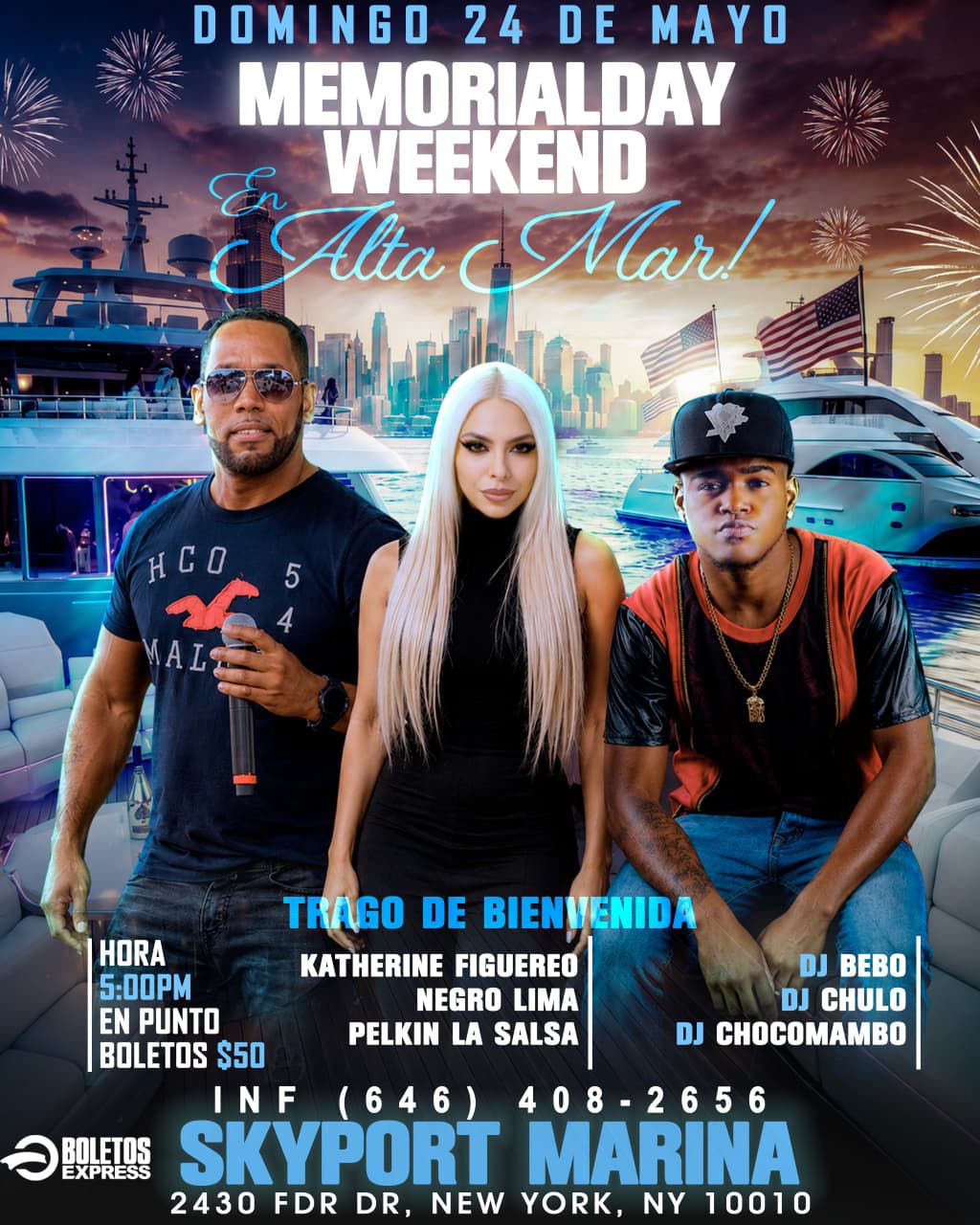 Buy tickets for MEMORIAL DAY WEEKEND - EN ALTA MAR MEMORIAL DAY WEEKEND - EN ALTA MAR