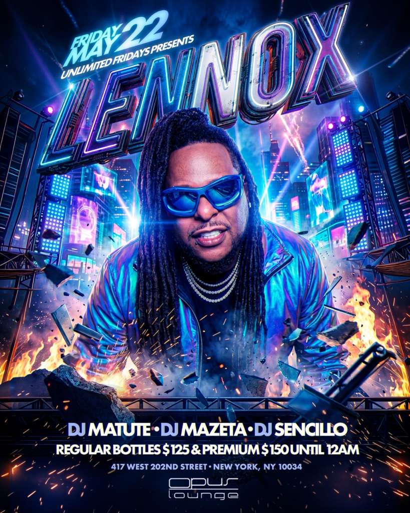 Buy tickets for LENOX 🎤 LENOX 🎤