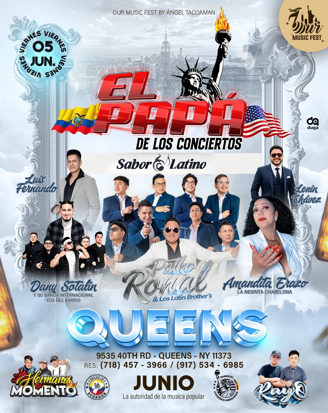 Buy tickets for PATHO RONAL & LOS LATIN BROTHER'S PATHO RONAL & LOS LATIN BROTHER'S