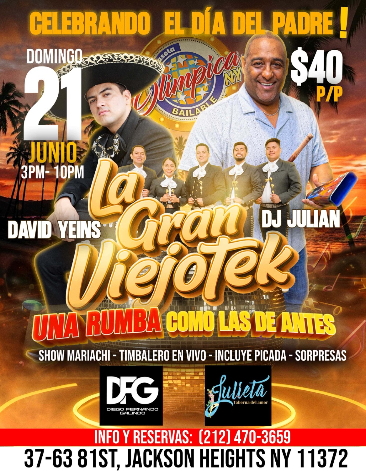 CELEBRANDO EL DIA DEL PADRE
