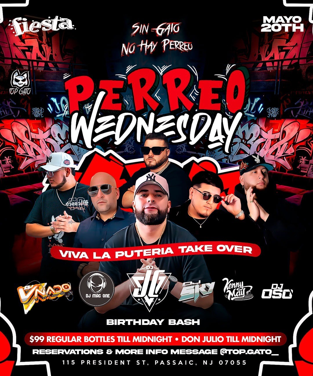 PERREO WEDNESDAY - VIVA LA PUTERIA TEKE OVER