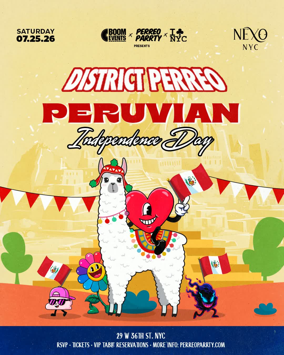 Peruvian Independence Party at Nexo Nightclub Midtown NYC