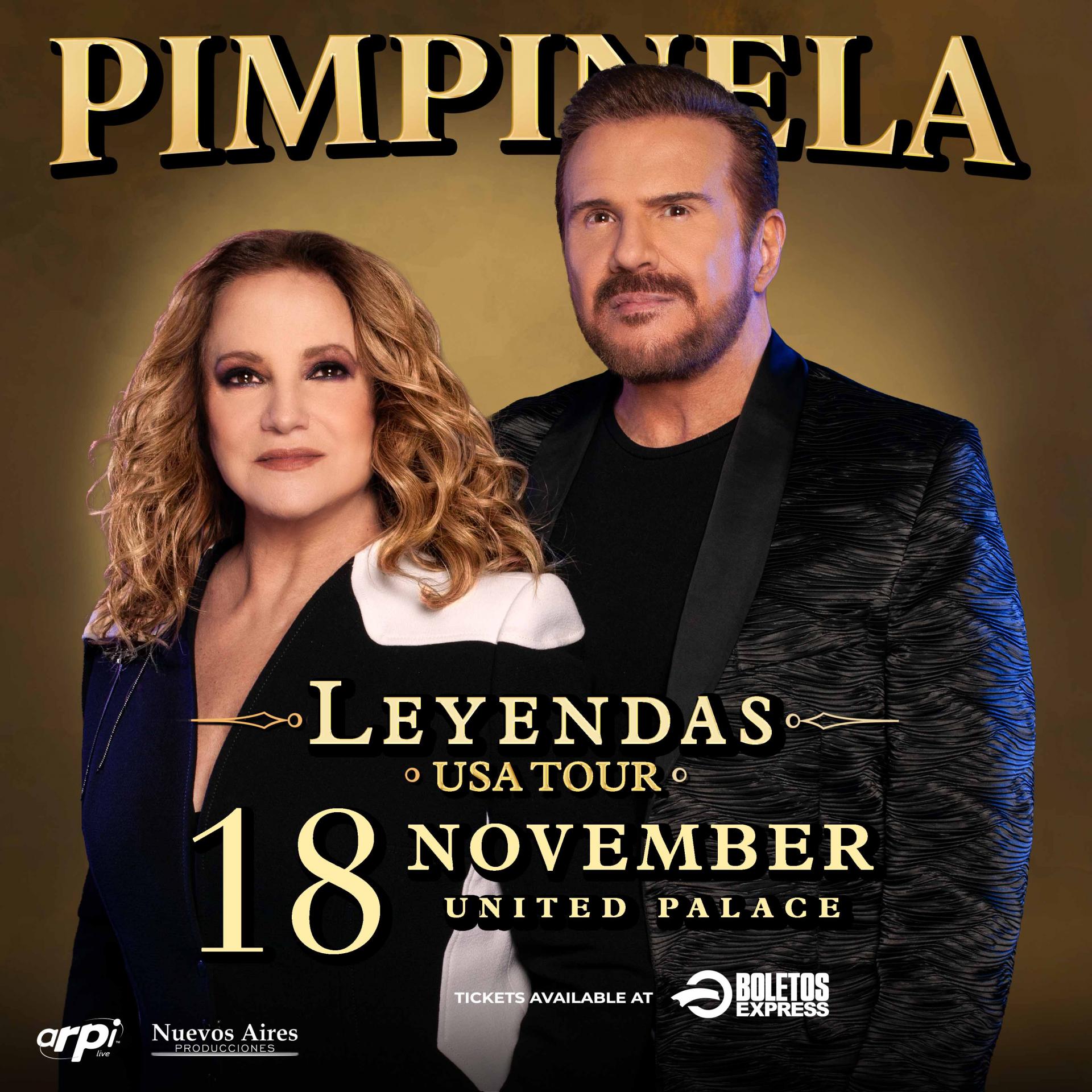 PIMPINELA USA TOUR LEYENDAS