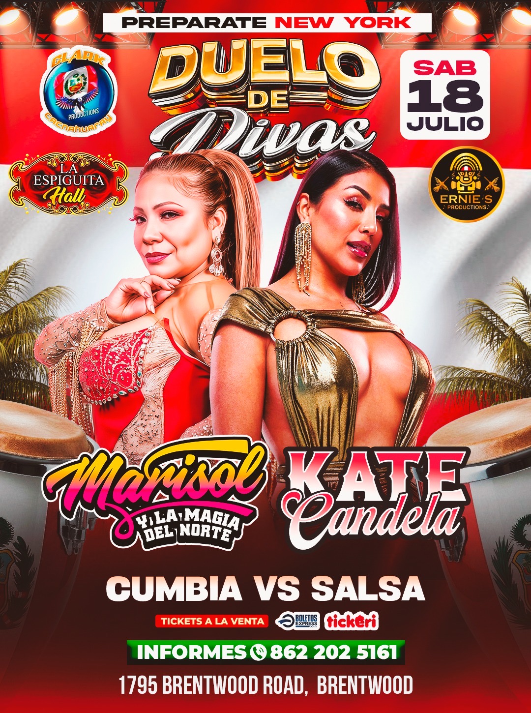 Buy tickets for DUELO DE DIVAS | NEW YORK DUELO DE DIVAS | NEW YORK