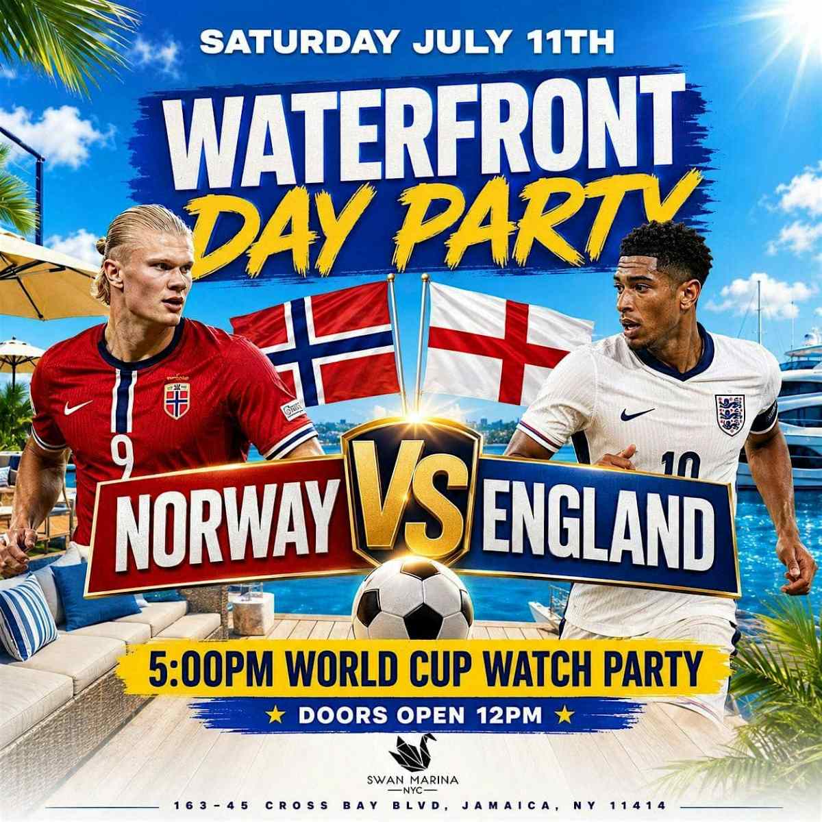 Buy tickets for Howard Beach Waterfront Day Party & World Cup Watch Party – Jul 11 Howard Beach Waterfront Day Party & World Cup Watch Party – Jul 11