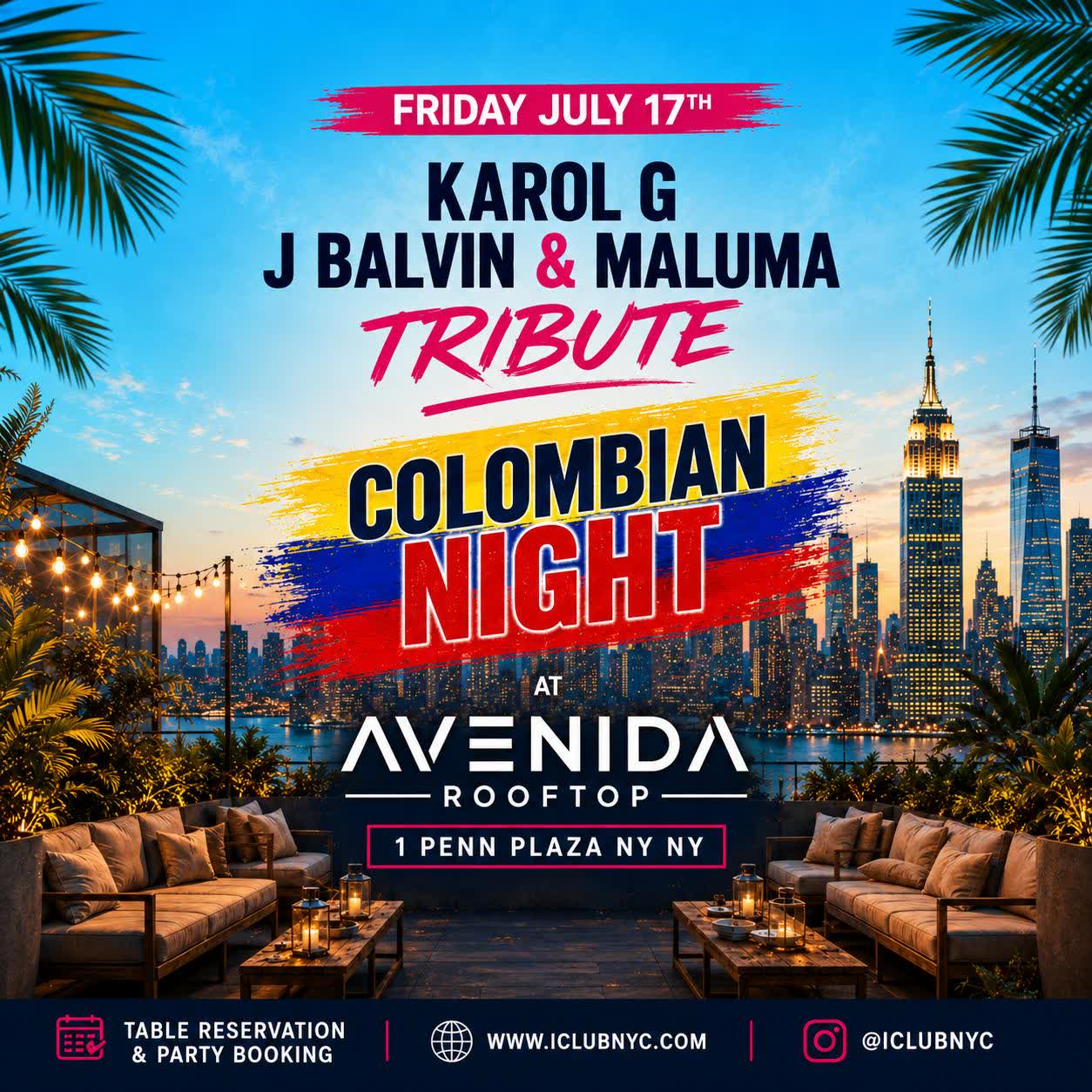 #1 COLOMBIAN NIGHT | KAROL G & J BALVIN & MALUMA @ PERREO AVENIDA