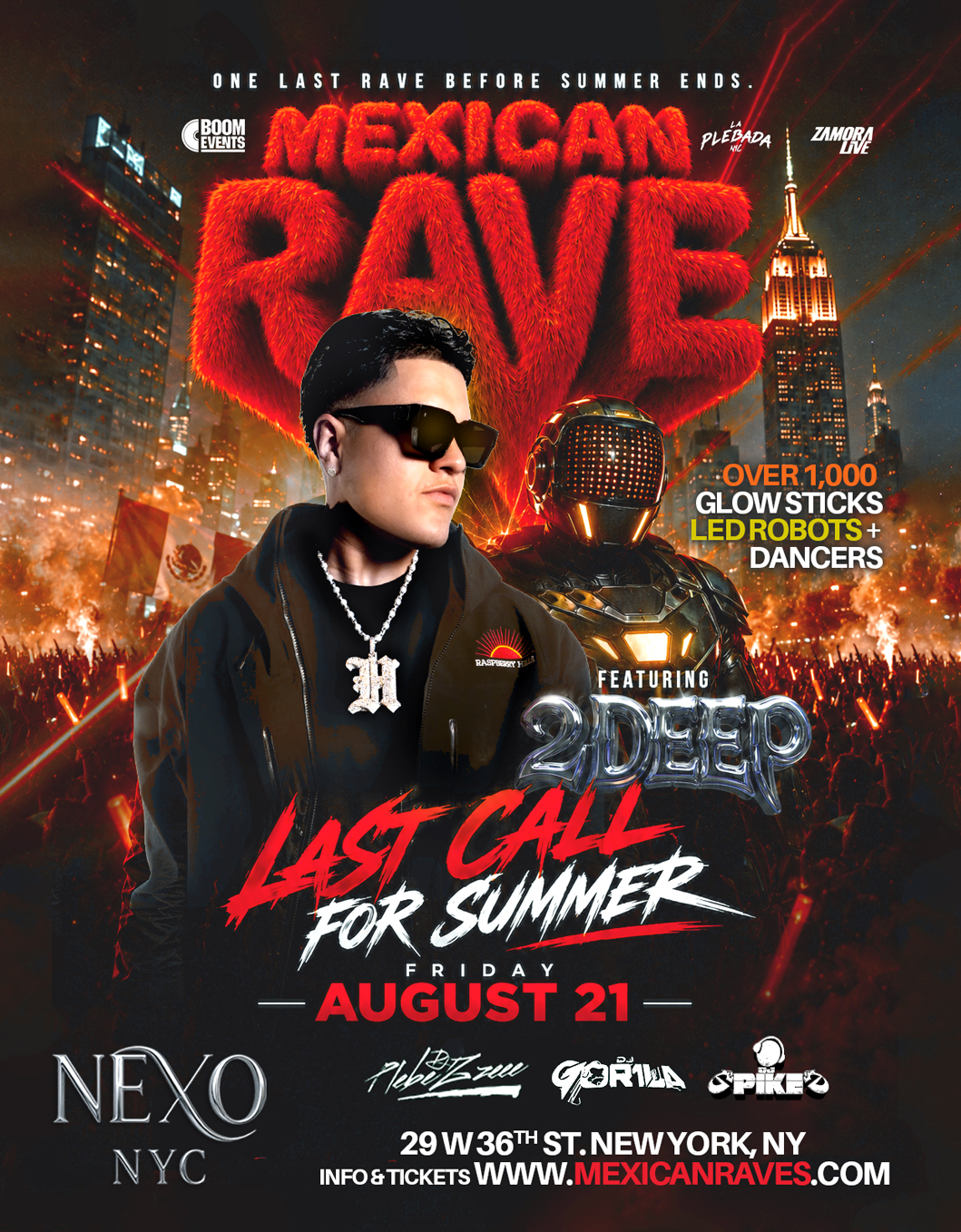 Buy tickets for Mexican rave 2 deep Mexican rave 2 deep