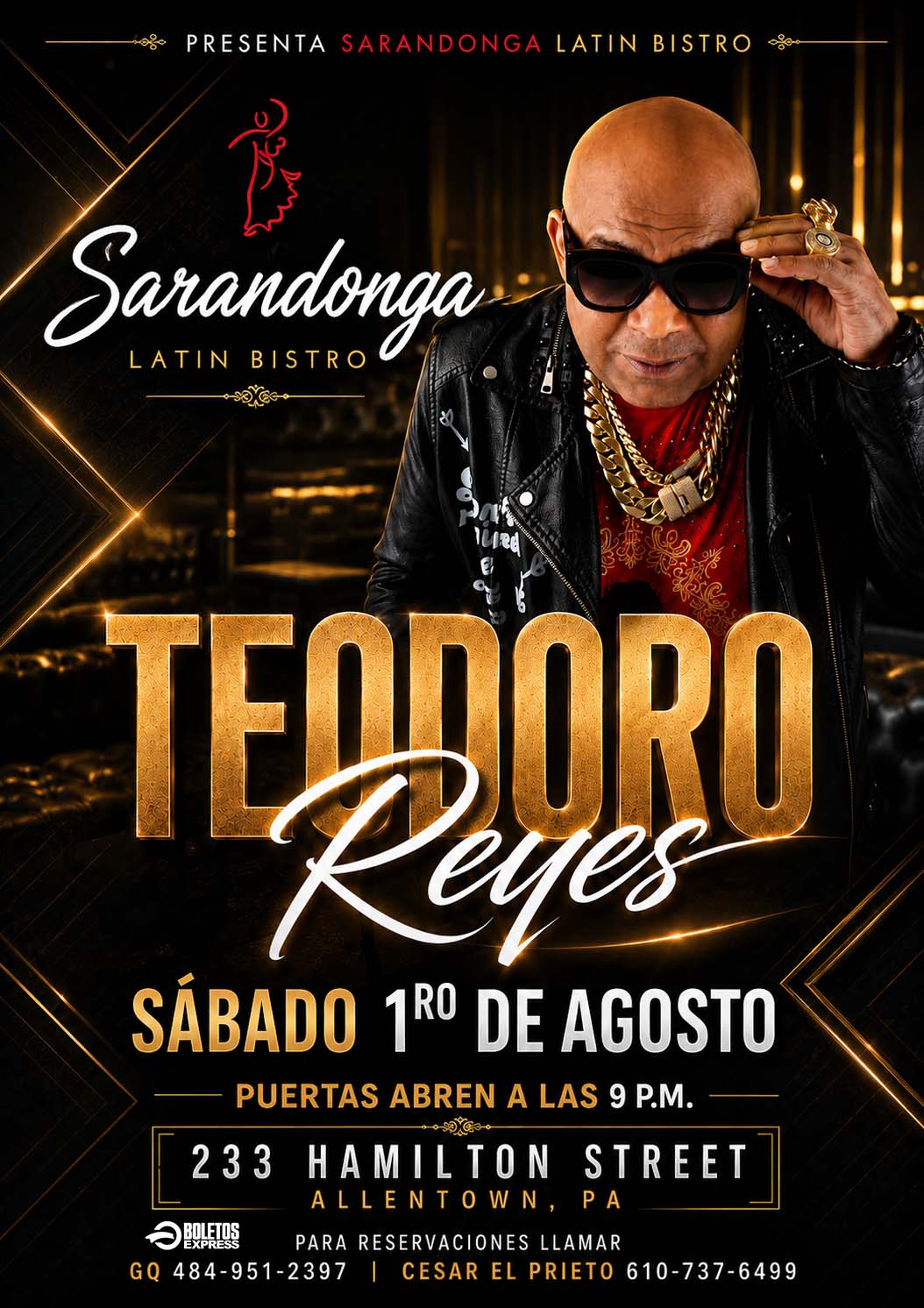 Buy tickets for TEODORO REYES TEODORO REYES