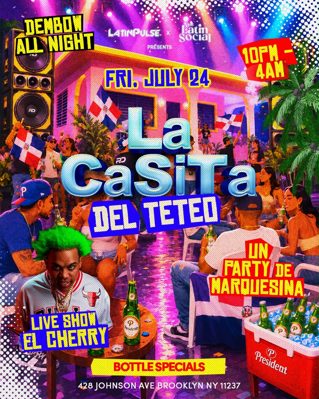 Buy tickets for El Cherry Show en Vivo en La Casita del Regueton El Cherry Show en Vivo en La Casita del Regueton