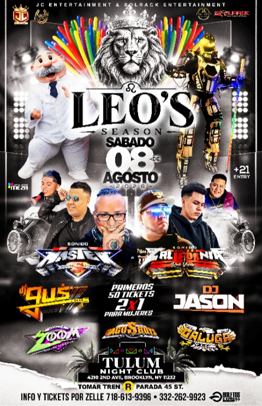 Buy tickets for SABADO DE PEDA LEO'S SEASON SABADO DE PEDA LEO'S SEASON