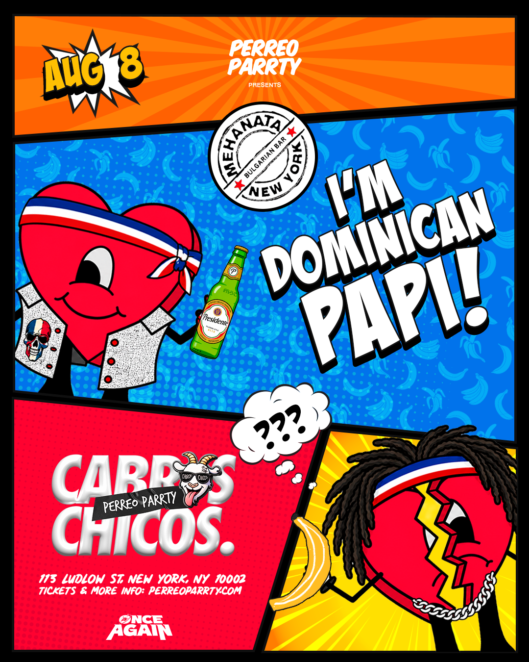 Cabros Chicos -  IM DOMINICAN PAPI - Dembow & Perreo Parrty (18+)
