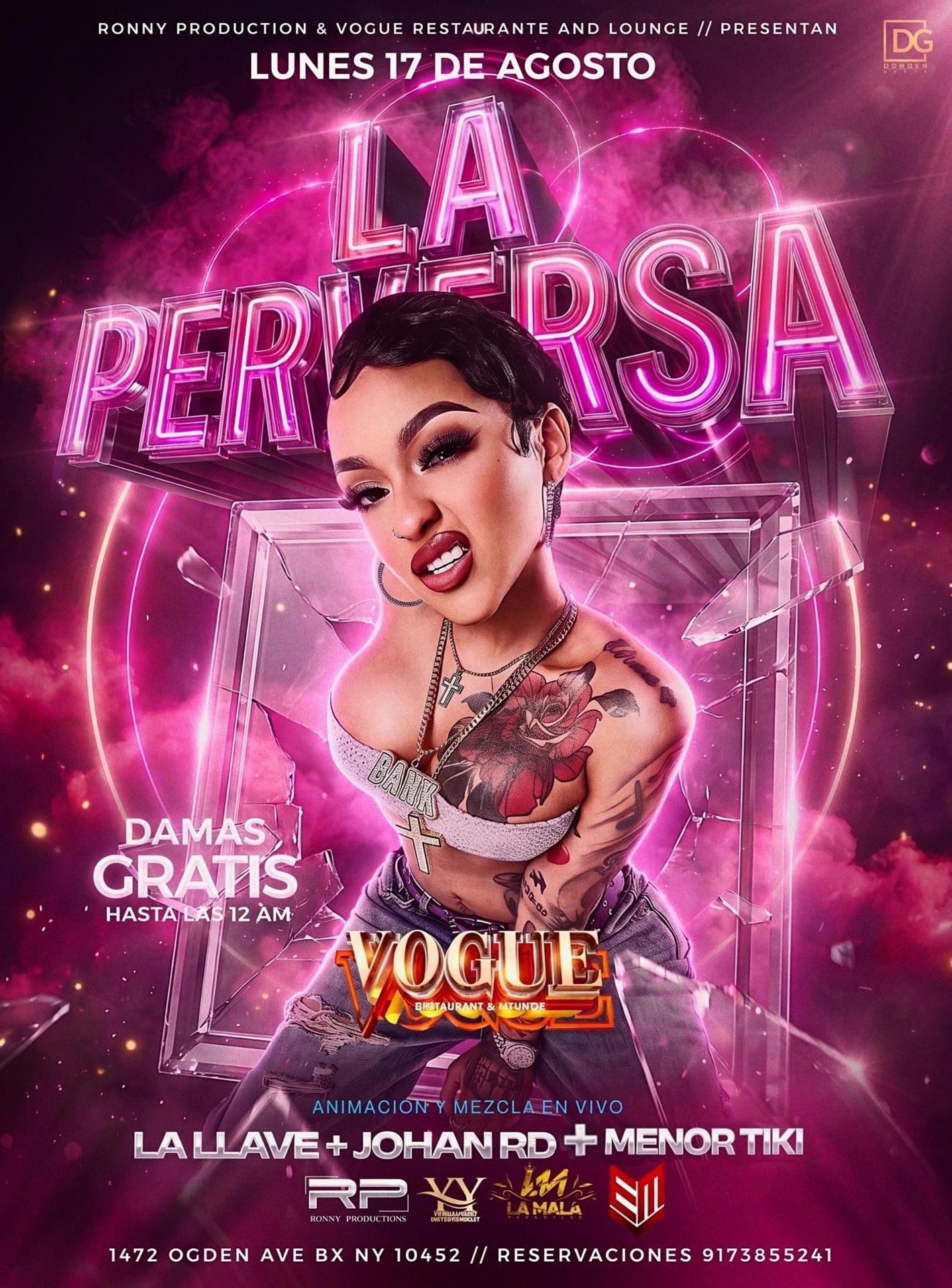La perversa live