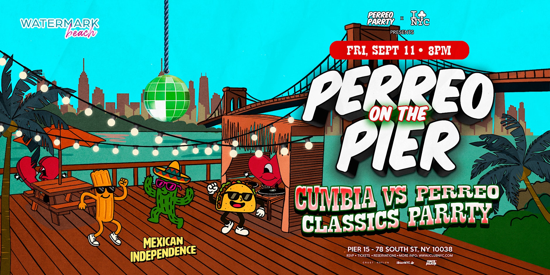 Cumbia v Reggaeton Classics - Mexican Indepenence Latin Party