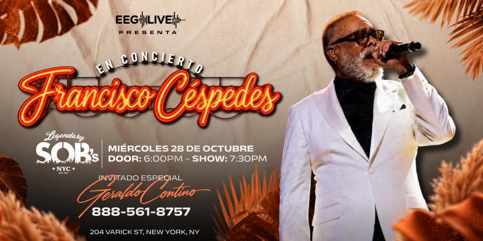 Buy tickets for Francisco Francisco
