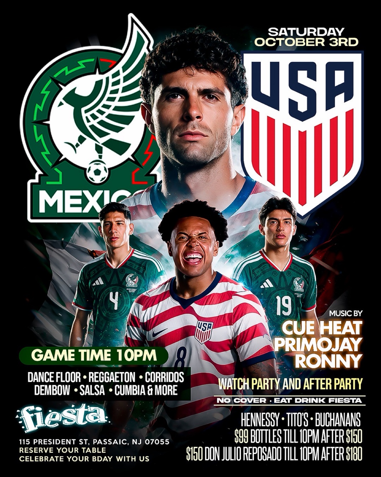 Mexico vs USA
