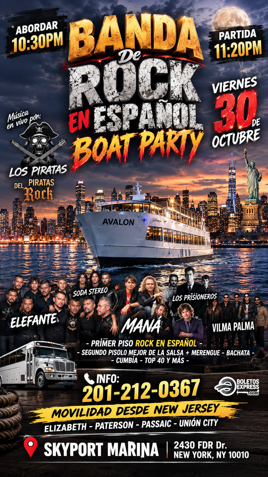 Buy tickets for 𝗛𝗮𝗹𝗹𝗼𝘄𝗲𝗻 𝗣𝗮𝗿𝘁𝘆 - 𝗘𝗻 𝗕𝗮𝗿𝗰𝗼 𝗡𝗬 𝗛𝗮𝗹𝗹𝗼𝘄𝗲𝗻 𝗣𝗮𝗿𝘁𝘆 - 𝗘𝗻 𝗕𝗮𝗿𝗰𝗼 𝗡𝗬