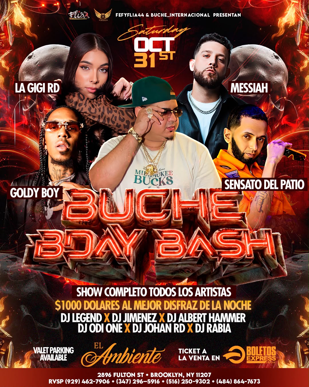 Buy tickets for BUCHE BDAY BASH BUCHE BDAY BASH