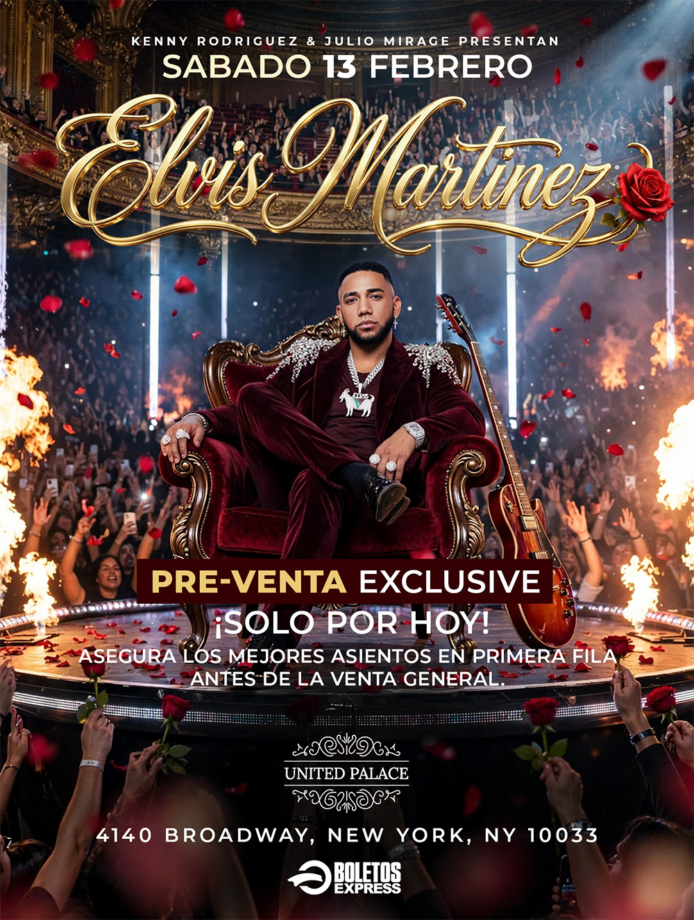 Buy tickets for ELVIS MARTINEZ ELVIS MARTINEZ