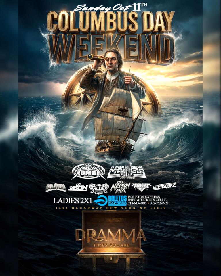 Buy tickets for COLUMBUS DAY WEEKEND COLUMBUS DAY WEEKEND