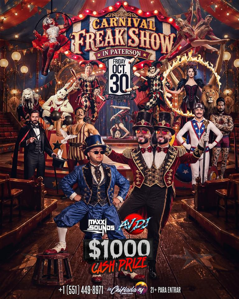 Buy tickets for La Chiflada: Carnival Freak Show In Paterson La Chiflada: Carnival Freak Show In Paterson