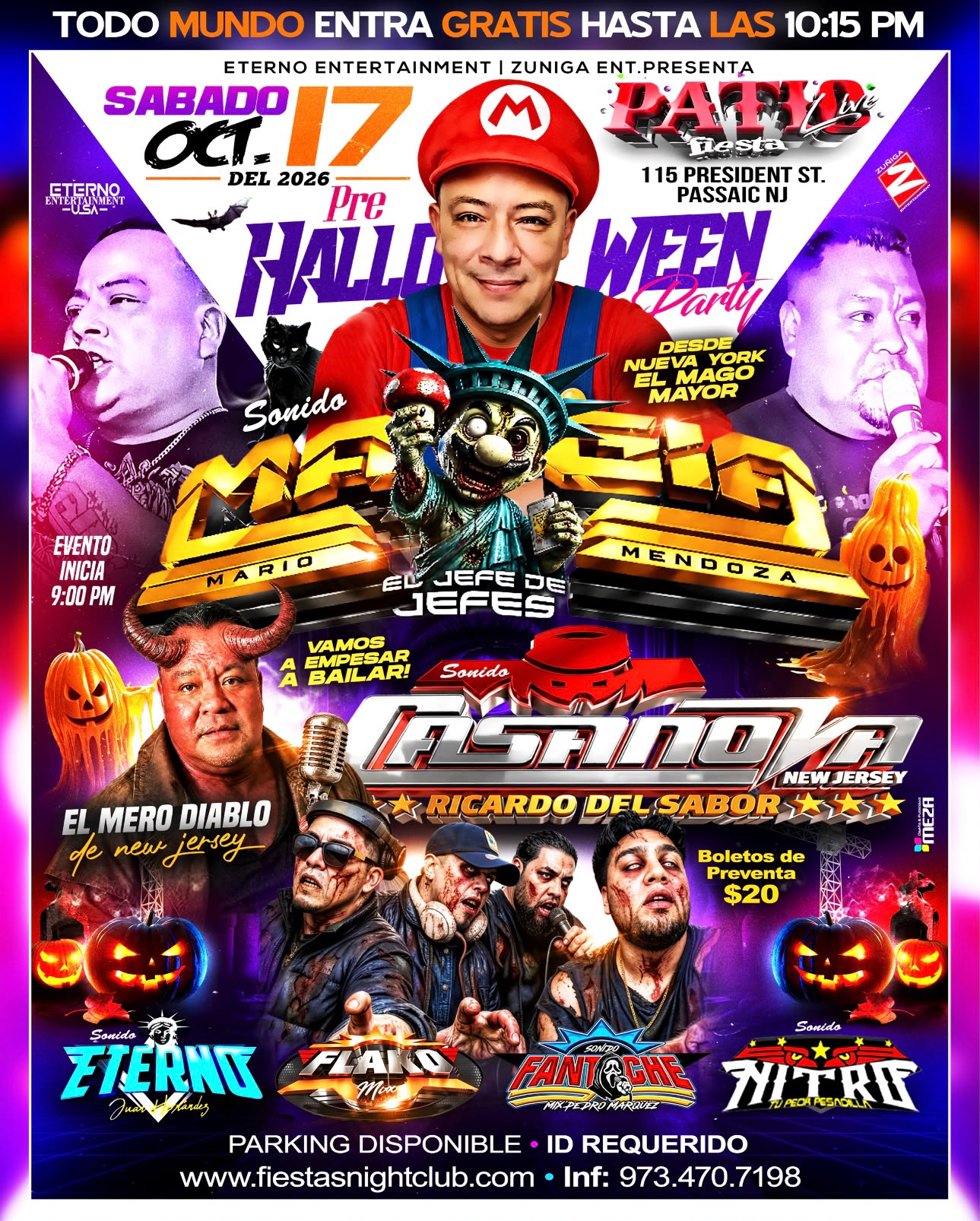 PRE HALLOWEEN PARTY