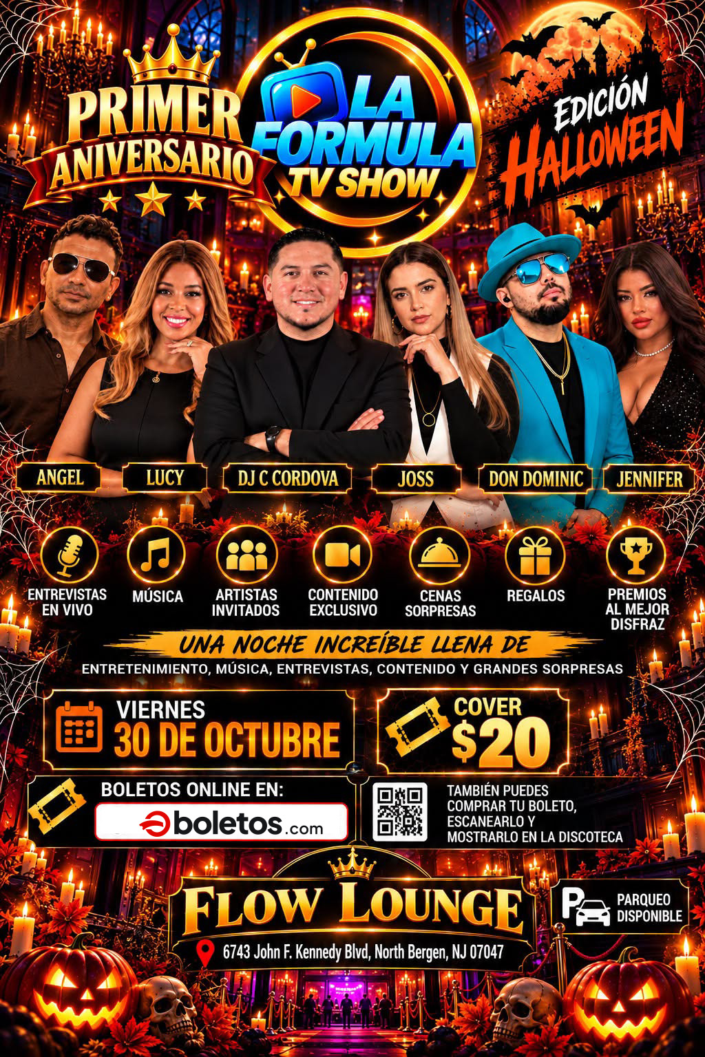 Buy tickets for PRIMER ANIVERSARIO - LA FORMULA TV SHOW PRIMER ANIVERSARIO - LA FORMULA TV SHOW
