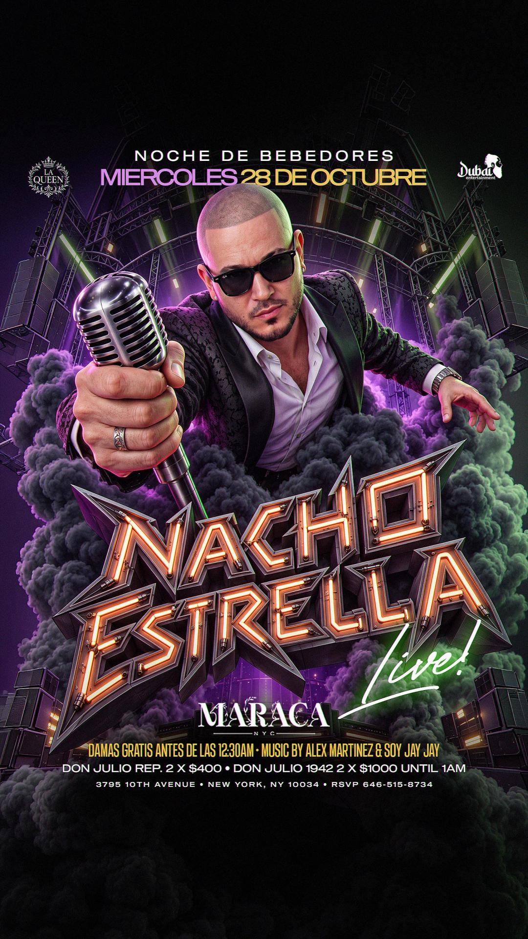 Buy tickets for Nacho Estrella Nacho Estrella
