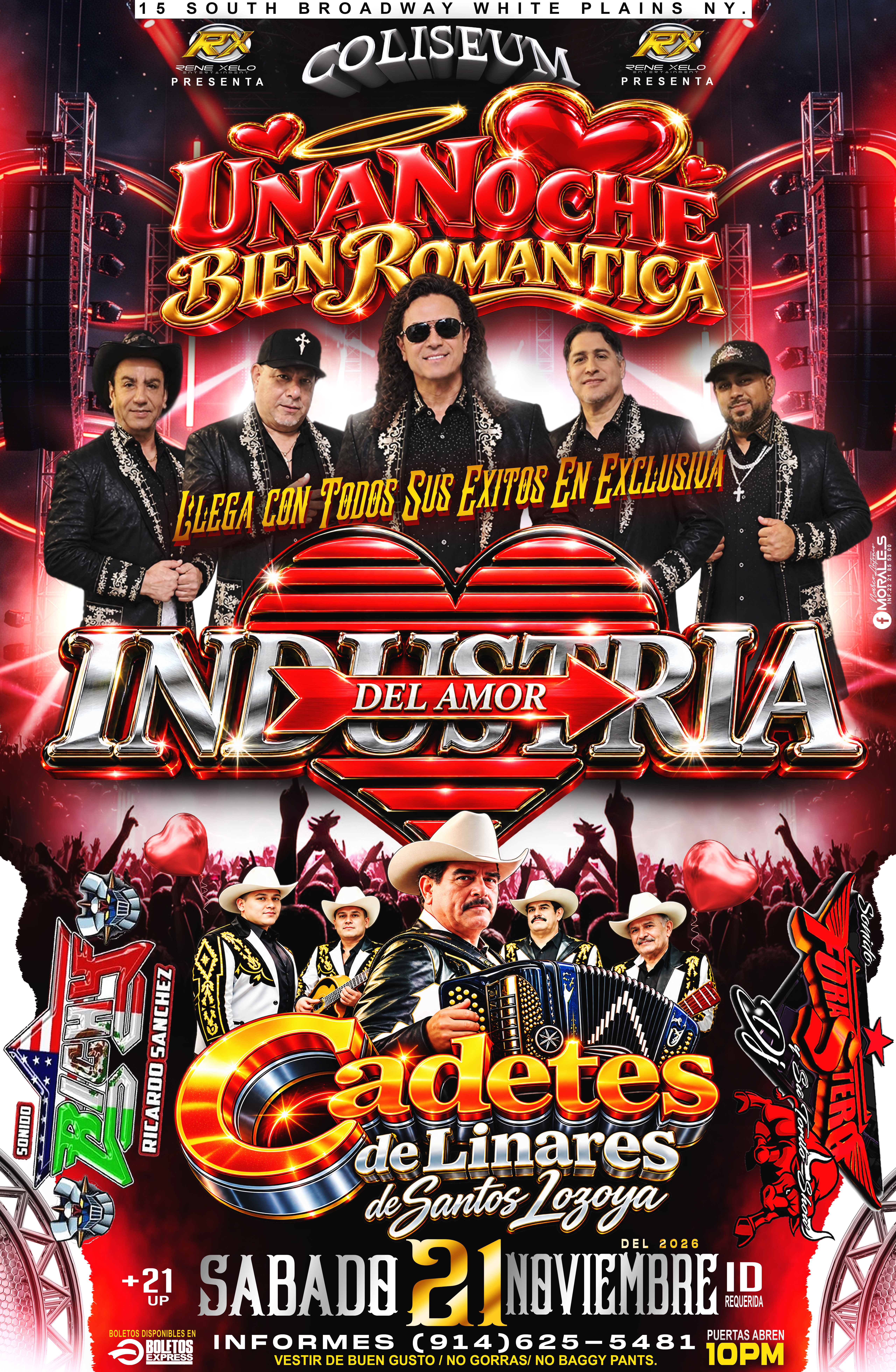 Buy tickets for UNA NOCHE BIEN ROMANTICA UNA NOCHE BIEN ROMANTICA