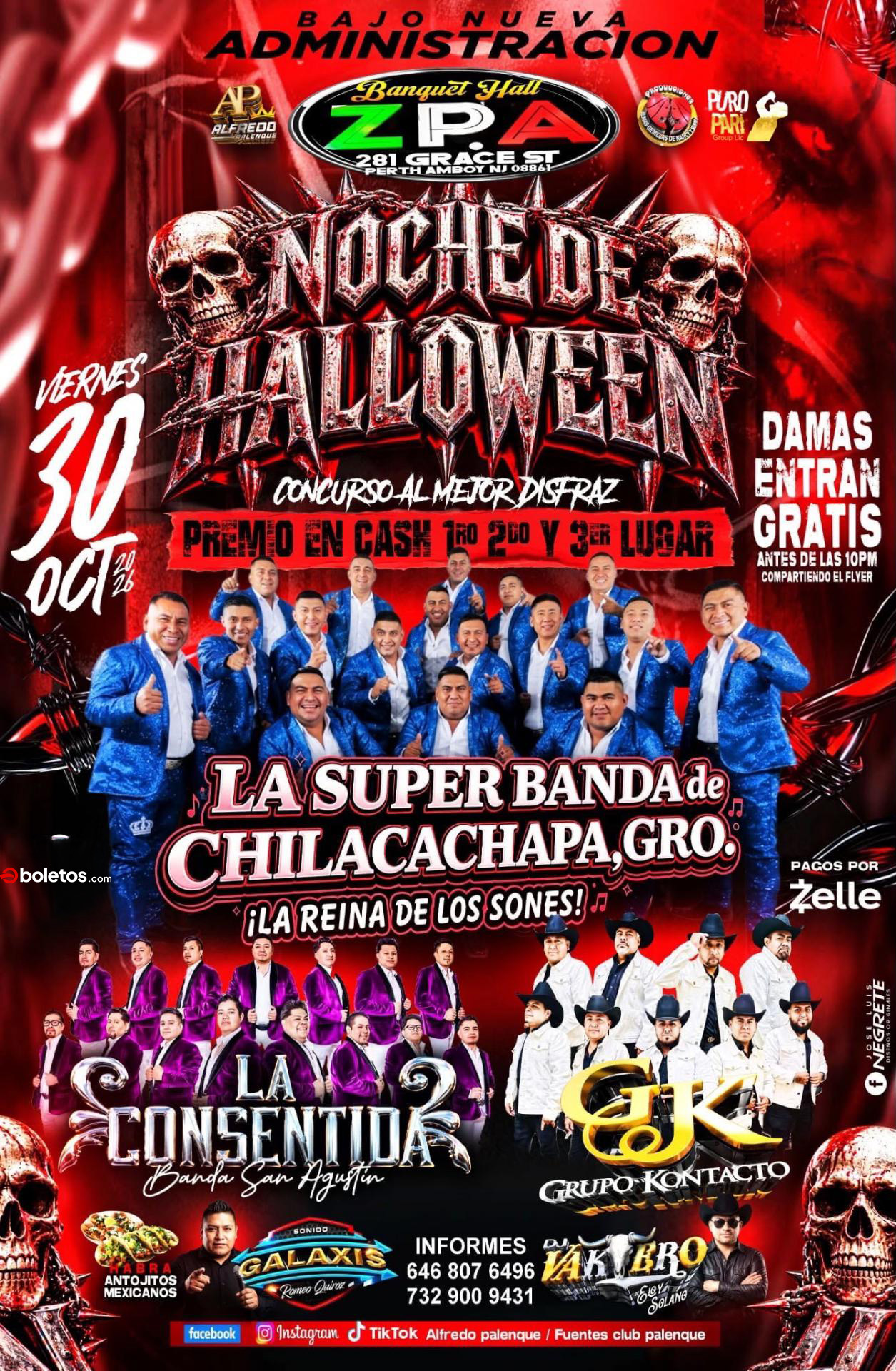 Buy tickets for NOCHE DE HALLOWEEN NOCHE DE HALLOWEEN