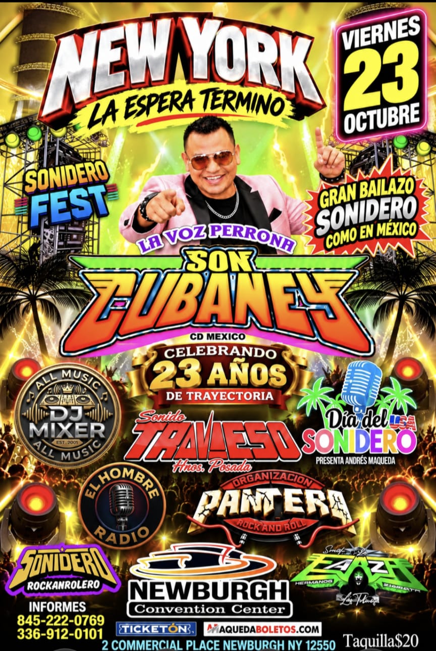 Buy tickets for GRAN BAILAZO SONIDERO CELEBRANDO 23 ANOS DE TRAYECTORIA SON CUBANEY EL HOMBRE RADIO GRAN BAILAZO SONIDERO CELEBRANDO 23 ANOS DE TRAYECTORIA SON CUBANEY EL HOMBRE RADIO