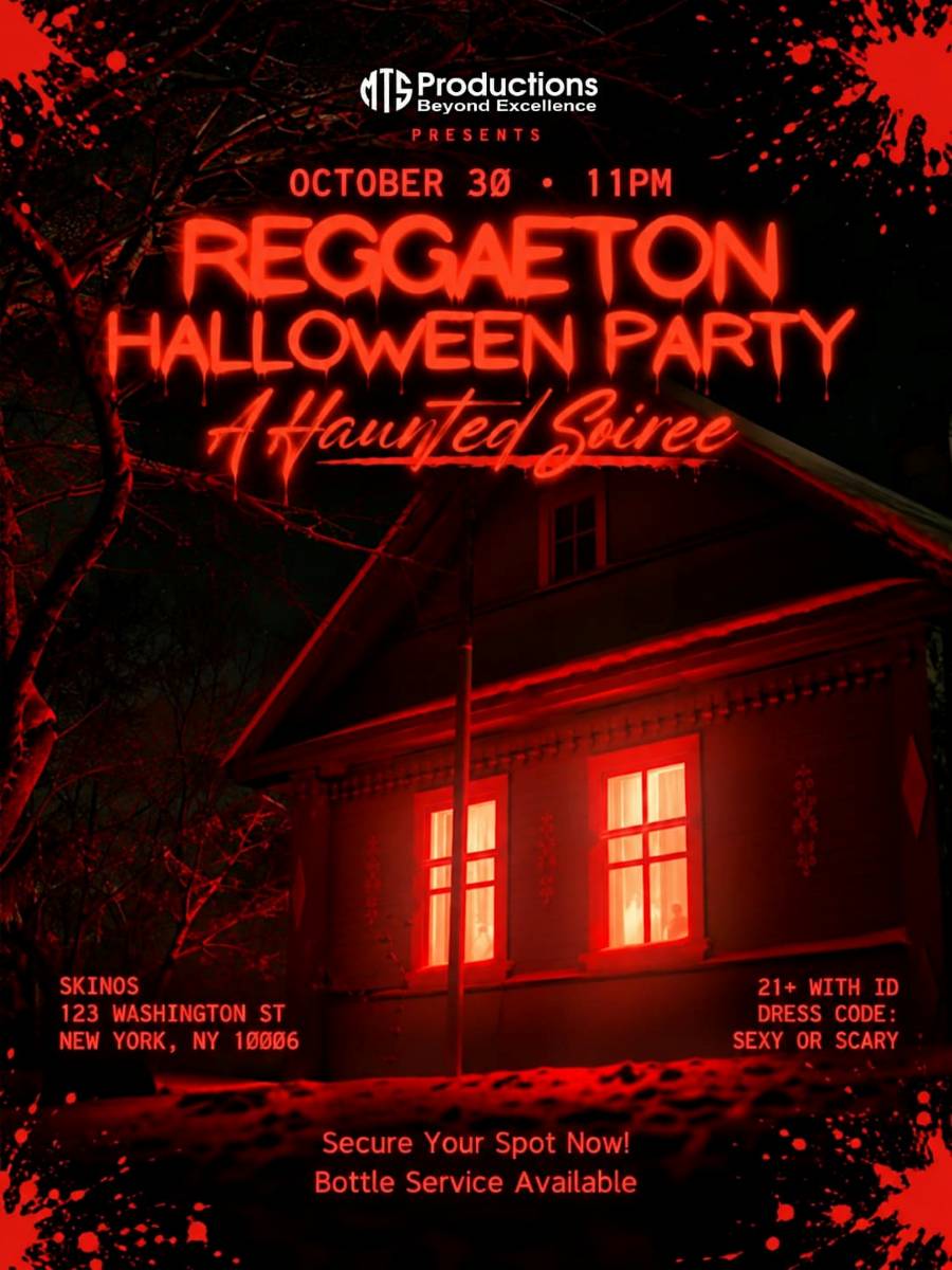 Halloween Reggaeton Party at Skinos NYC 2026