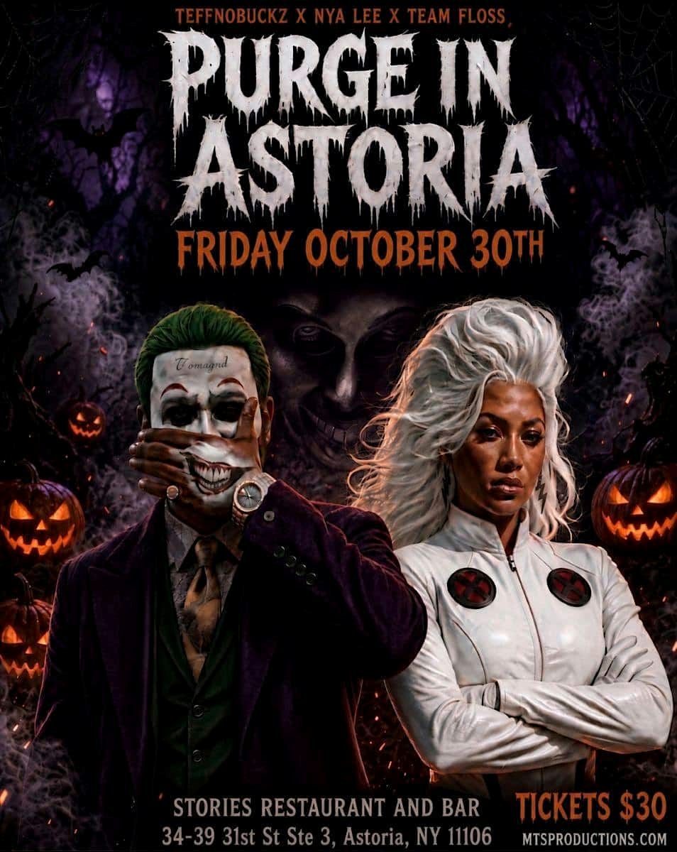 Buy tickets for Purge in Astoria Halloween Party NYC | October 30, 2026 Purge in Astoria Halloween Party NYC | October 30, 2026